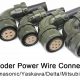 Panasonic Yaskawa Delta Mitsubishi Servo Motor Encoder Power Cable Connector 4 Core 9 Core 17 Core A